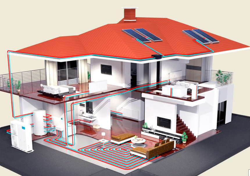 ​Romstal Ecoheat - подходящий тепловой насос вода-воздух для вашего дома
