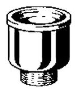 Писсуарный стакан, D=1.1/4