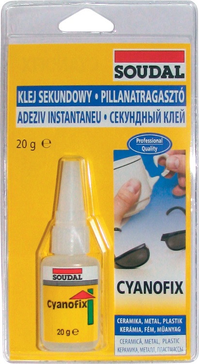 Секундний клей CYANOFIX 84А, 20гр 1