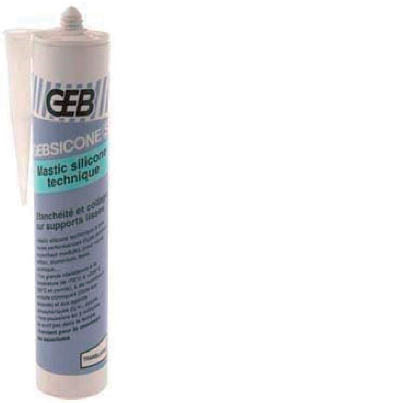 Силикон GEBSICONE W, прозрачный 310 мл 1