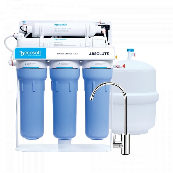 Система обратного осмоса Ecosoft Absolute 5-50-Р с помпой 1
