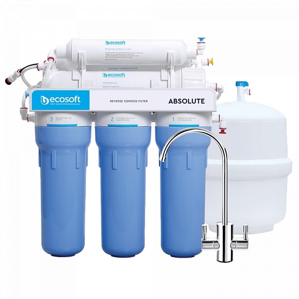 Система зворотного осмосу Ecosoft Absolute MO650МЕСО з мінералізатором 1