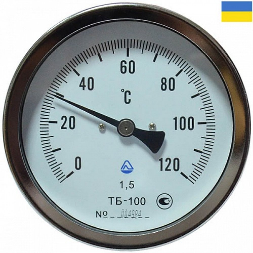 Термометр ТБ-63-100, 0+120, 2,5 1