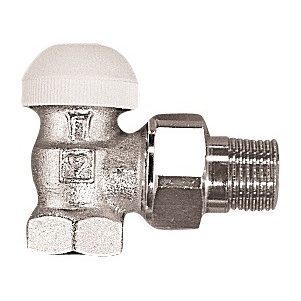 Термостатический клапан HERZ-TS-90, угловой, D=1