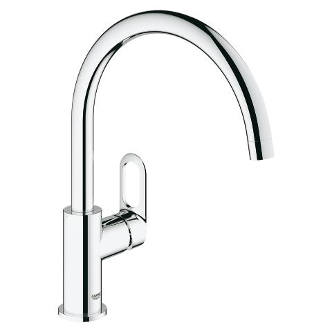 BauLoop Одноважільний змішувач для мийки 1/2