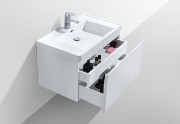 Тумба для ванної MOBILIER HAPPY 90 ALB L89.3xA47.6xH45cm 1