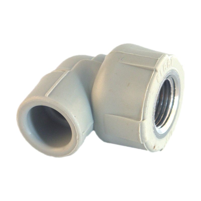 Куточок, 90°, PP-R, D = 20 мм x 3/4