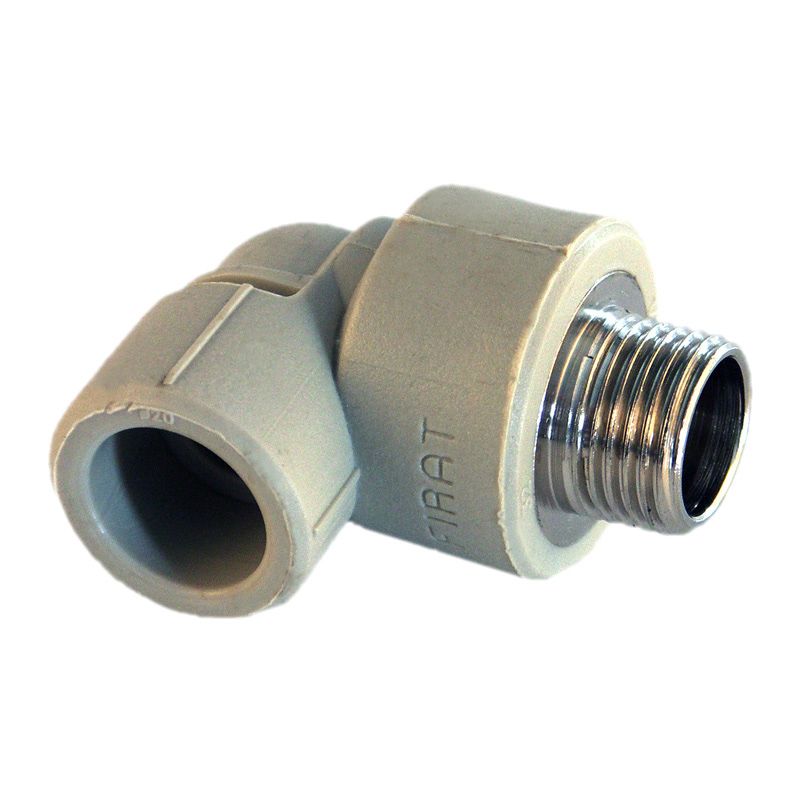 Куточок, 90°, PP-R, D = 25 мм x 1/2