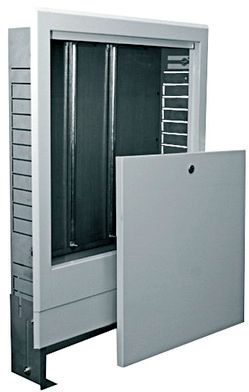 Шафка вбудована SWPS, з емал. рамк., з вигином кромки рамки під кутом 45° 680-780*780*110-165 1