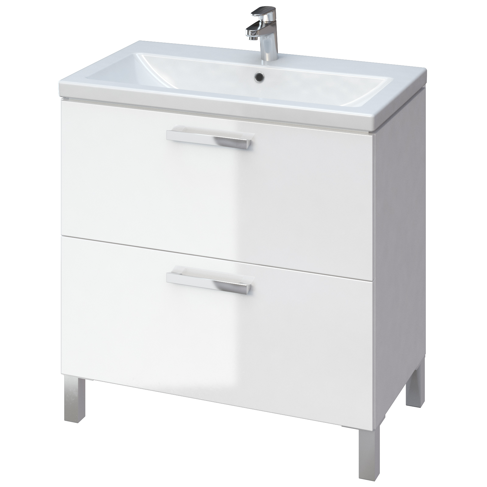 Для умивальника шафка MELAR COMO 80 WHITE UA 1