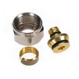 Резьбозажимное соединение для труб flex 16x2,2, 1шт 1