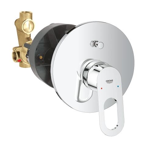 Змішувач для вани вбудований Grohe Bau Loop 1