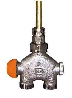 HERZ-VUA-40 проходной, для двухтрубных систем, 290/11 1