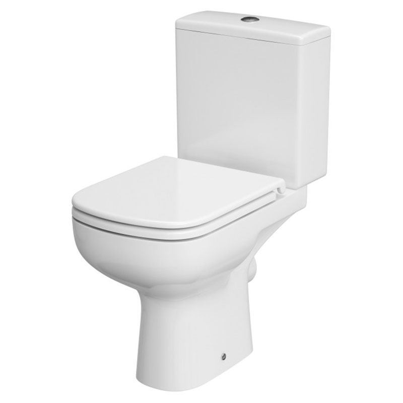 КОМПАКТ 575 COLOUR NEW CLEAN ON 011 3/5 З КРИШКОЮ ІЗ ДЮРОПЛАСТУ З ПЛАВНИМ ЗАКРИВАННЯМ І ФУНКЦІЄЮ ПРО 2