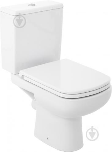 КОМПАКТ 575 COLOUR NEW CLEAN ON 011 3/5 З КРИШКОЮ ІЗ ДЮРОПЛАСТУ З ПЛАВНИМ ЗАКРИВАННЯМ І ФУНКЦІЄЮ ПРО 1