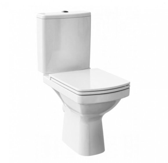 КОМПАКТ 600 EASY NEW CLEAN ON 011 3/5, З СИДІННЯМ ДЮРОПЛАСТОВИМ АНТИБАКТЕРІАЛЬНИМ З ПЛАВНИМ ЗАКРИВАН 1