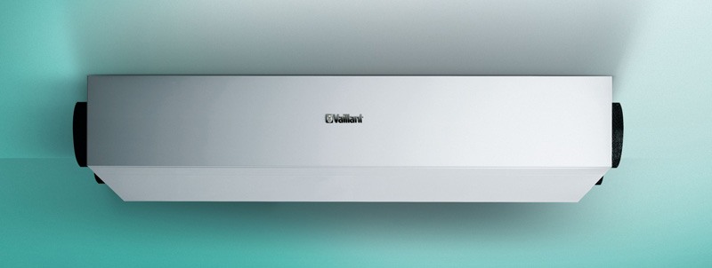 Компактна сис-ма вентиляції recoVAIR VAR150/4 L з рекуперацією тепла, до 150м.куб./час.Праве підкл. 1