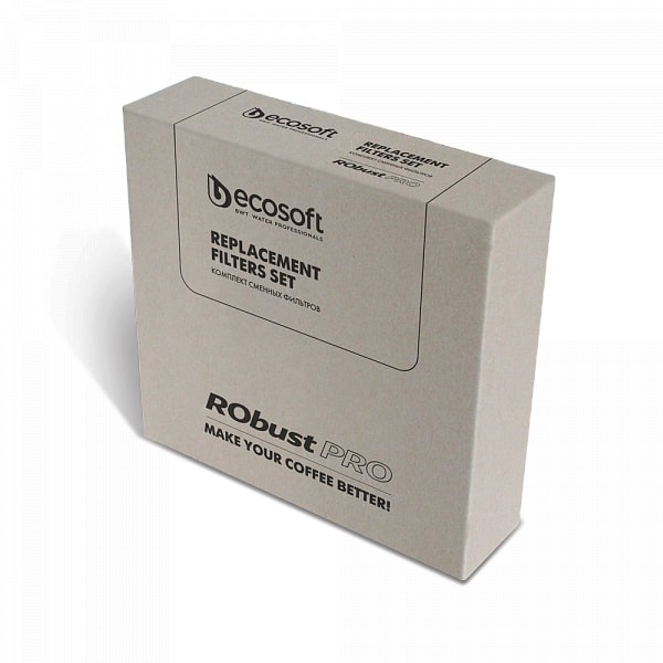 Комплект картриджів 1-2-3-4 Ecosoft для фільтра RObust PRO 1