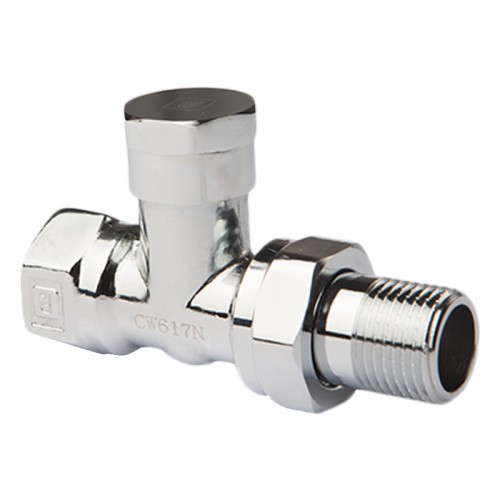 Кран радиаторный Хром FADO 1/2'' прямой нижний 1