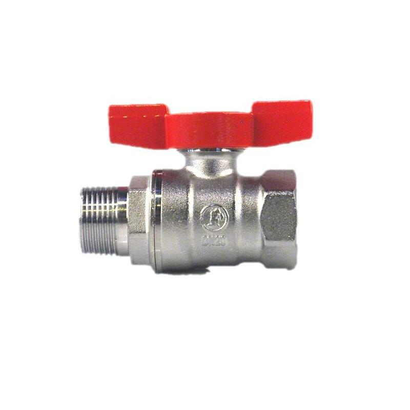 Кран шаровый, R250, D=1/4