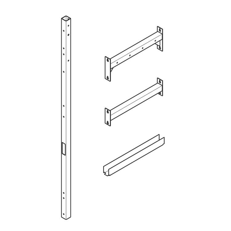 Монтажна рама для каскадного монтажу 2 котлів (4 спина до спини) 1