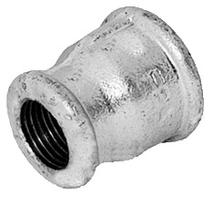Муфта, редукционная, оцинкованная, D=3/8x1/2