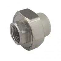 Соединитель с американкой, PP-R, D=20 мм x 1/2