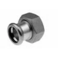 З'єднувач, Inox, роз'ємний, D = 35 мм x 1.1 / 2 