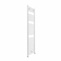 Стальной полотенцесушитель SAN REMO, 450x1703 мм, (прямой, белый)