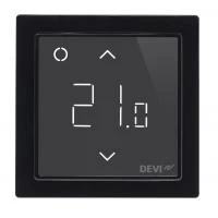 Терморегулятор DEVIreg Smart Wi-Fi чорний