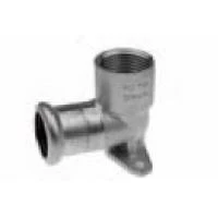Куточок для підключення змішувача, Inox, D = 18 мм x 1 / 2 