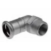 Куточок під 90 град., Inox, D = 15 мм x 1 / 2 