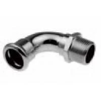 Уголок, 90°, Steel, D=22 мм x 3/4