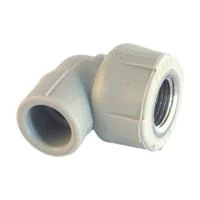 Куточок, 90°, PP-R, D=50 мм x 1 1/2