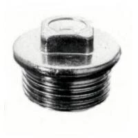 Заглушка, сталева, оцинкована, D = 1 