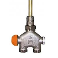 HERZ-VUA-40 проходной, для двухтрубных систем, 150/11