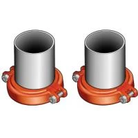 Кінцевики для насосних груп FL-UK/FL-MK Victaulic-зварка DN 65 x DN 65 PN10 (2 шт)