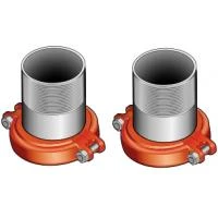 Концевик для насосних груп FL-UK/MK, Victaulic DN 50 x 2