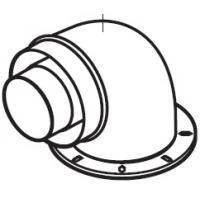 Колено с флянцем, 90°, D=60/100мм / K5D (пред.код: 0020056512)