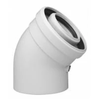 Отвод коаксиальный 60/100, 45°,  Protherm