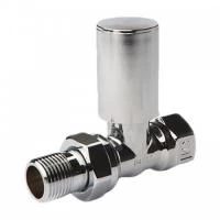 Кран радиаторный Хром FADO 1/2'' прямой верхний