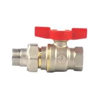 Кран шаровый с американкой, R910, D=1