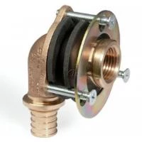 Кутник RAUTITAN RX+ настінний прохідний 16 / 16 - Rp 1/2  короткий