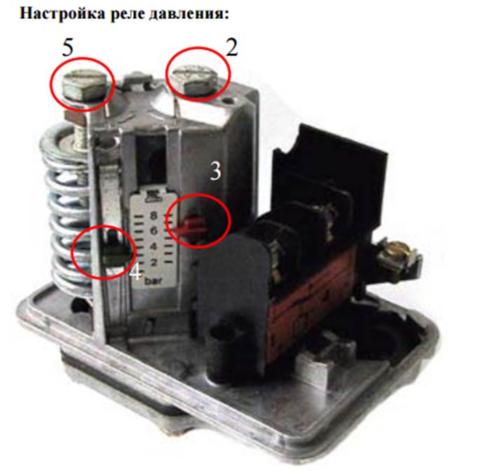 Насосная станция: как отрегулировать давление? 2
